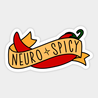 Neuro Spicy Sticker